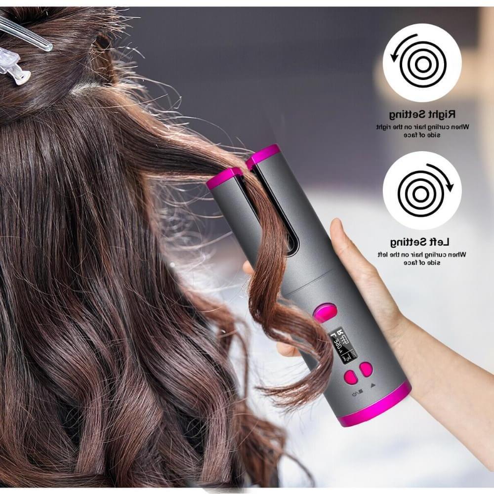 Cordless Automatic Hair Curler Iron Wireless Curling Iron Cordless Automatic Hair Curler Iron Wireless Curling Iron